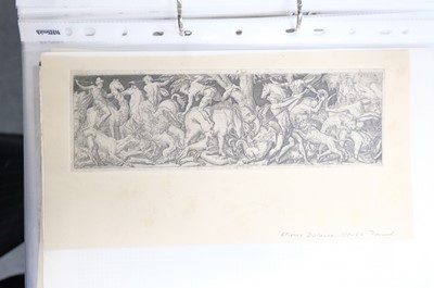 Lot 46 - Pencz (Georg, circa 1500-1550). Christ Tempted by the Devil in the Desert, from the series The Life of Christ