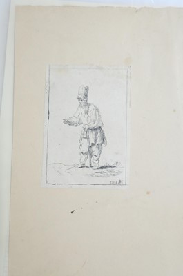 Lot 46 - Pencz (Georg, circa 1500-1550). Christ Tempted by the Devil in the Desert, from the series The Life of Christ