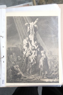 Lot 46 - Pencz (Georg, circa 1500-1550). Christ Tempted by the Devil in the Desert, from the series The Life of Christ