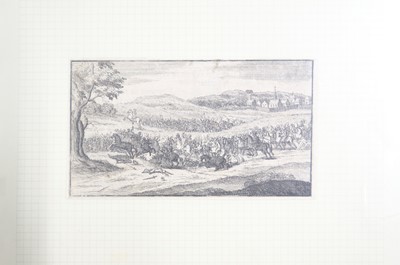 Lot 46 - Pencz (Georg, circa 1500-1550). Christ Tempted by the Devil in the Desert, from the series The Life of Christ