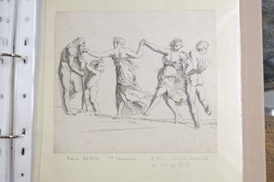 Lot 46 - Pencz (Georg, circa 1500-1550). Christ Tempted by the Devil in the Desert, from the series The Life of Christ