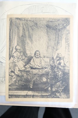 Lot 46 - Pencz (Georg, circa 1500-1550). Christ Tempted by the Devil in the Desert, from the series The Life of Christ