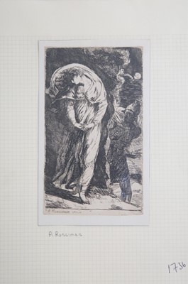 Lot 46 - Pencz (Georg, circa 1500-1550). Christ Tempted by the Devil in the Desert, from the series The Life of Christ