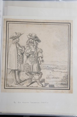 Lot 46 - Pencz (Georg, circa 1500-1550). Christ Tempted by the Devil in the Desert, from the series The Life of Christ