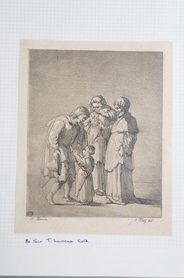 Lot 46 - Pencz (Georg, circa 1500-1550). Christ Tempted by the Devil in the Desert, from the series The Life of Christ