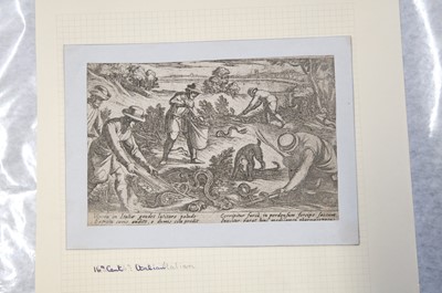 Lot 18 - Raimondi (Marcantonio, circa 1480-1527/34). The Man with Two Trumpets, circa 1530..., and others