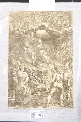 Lot 18 - Raimondi (Marcantonio, circa 1480-1527/34). The Man with Two Trumpets, circa 1530..., and others