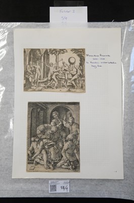 Lot 18 - Raimondi (Marcantonio, circa 1480-1527/34). The Man with Two Trumpets, circa 1530..., and others