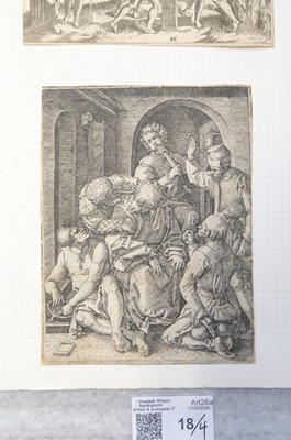 Lot 18 - Raimondi (Marcantonio, circa 1480-1527/34). The Man with Two Trumpets, circa 1530..., and others