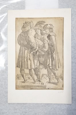Lot 18 - Raimondi (Marcantonio, circa 1480-1527/34). The Man with Two Trumpets, circa 1530..., and others
