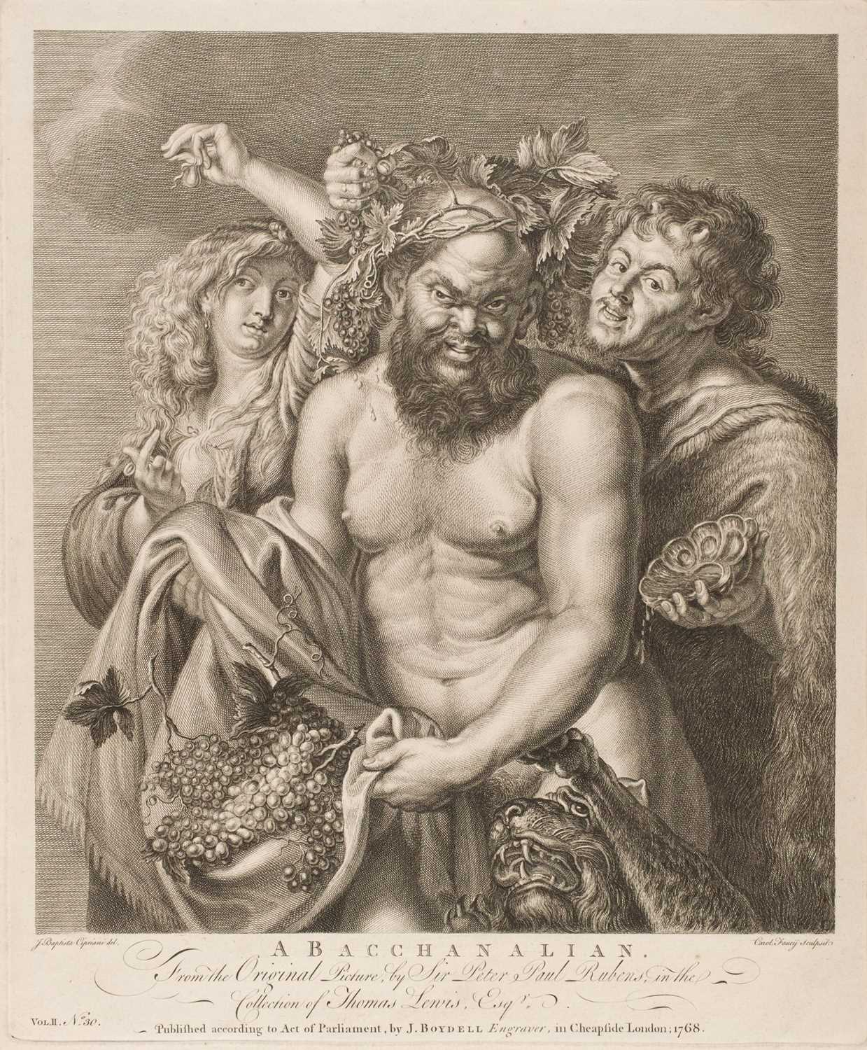Lot 43 - Fauci (Charles, 1729-1784). A Bacchanalian, after Cipriani, 1768