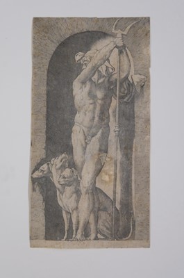 Lot 29 - Goltzius (Hendrick, 1558-1617). Saint John & Saint Matthew, 1589