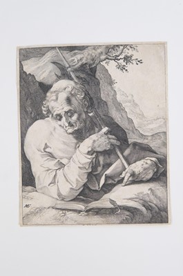 Lot 29 - Goltzius (Hendrick, 1558-1617). Saint John & Saint Matthew, 1589