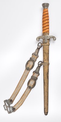 Lot 545 - Third Reich. A WWII German Army Officer's dagger by E & F Horster, Solingen