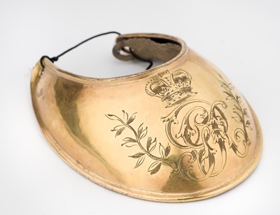 Lot 415 - Gorget. A George III Officer's Universal Pattern Gorget