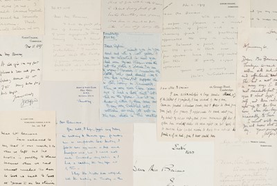 Lot 268 - Benians (Ernest Alfred). A collection of approximately 42 autographed and signed letters