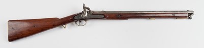 Lot 549 - Carbine. A British 1860 Pattern Percussion Carbine