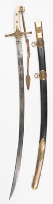 Lot 539 - Sword. A William IV General Officer's Mameluke by Widowson & Veale, 73 Strand, London