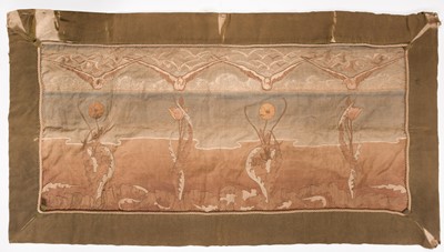 Lot 499 - WWI embroidery. An emotive WWI period embroidery, circa 1918