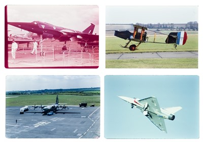 Lot 23 - Aviation slides. Military Aircraft 35 mm slides