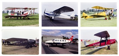 Lot 22 - Aviation slides. Light Aircraft/Biz-Jets/Helicopter 35 mm slides