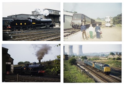 Lot 359 - Railway slides. A large collection of over 1,200 railway 35 mm slides from the 1970s onwards