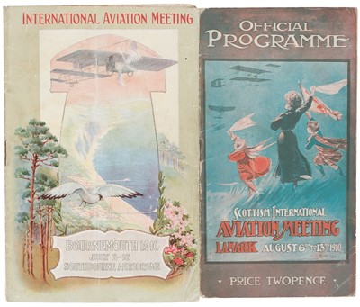 Lot 28 - International Aviation Meeting, Bournemouth, Southbourne Aerodrome, July 6th to 16th, 1910