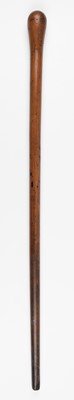 Lot 490 - Tribal Art. A South Sea Islands [?] hardwood club