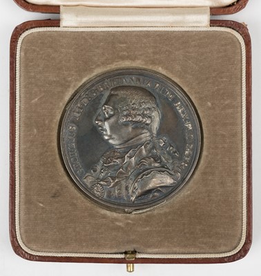 Lot 636 - Peace of Amiens, 1802, a silver medal by C.H. Küchler