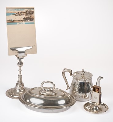 Lot 362 - Railwayana. A collection of Edwardian tableware