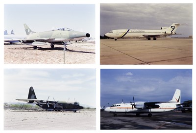Lot 7 - Aviation negatives. A collection of negatives and slides, circa 1960-90, approximately 6000