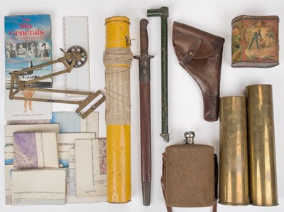 Lot 486 - Trench periscope. WWI trench periscope stamped R & J Beck dated 1916