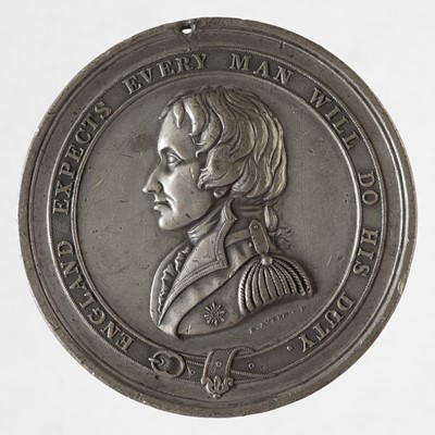 Lot 629 - Nelson Testimonial Medal 1844, as presented to eligible In-pensioners of Greenwich Hospital