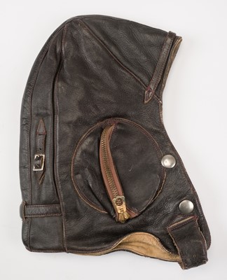 Lot 151 - Flying Helmet. WWII Australian Issue period B Type flying helmet, circa 1940