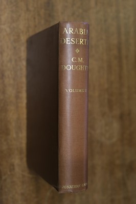 Lot 11 - Doughty (Charles Montagu). Travels in Arabia Deserta, 1943