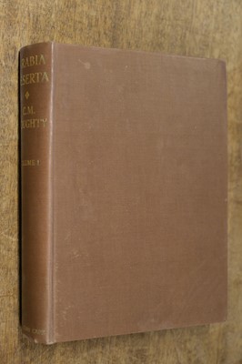 Lot 11 - Doughty (Charles Montagu). Travels in Arabia Deserta, 1943