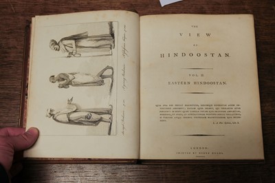 Lot 42 - Pennant (Thomas). [Outlines of the Globe] The View of Hindoostan, 2 volumes, 1798-1800