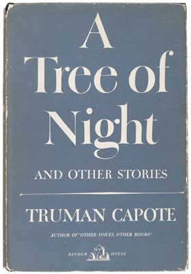 Lot 701 - Capote (Truman). A Tree of Night and Other Stories, 1949