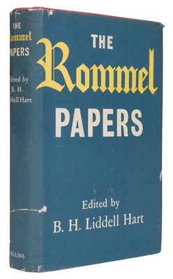 Lot 85 - Liddell Hart (B. H., editor). The Rommel Papers, 1st edition, signed by Lucie-Maria Rommel