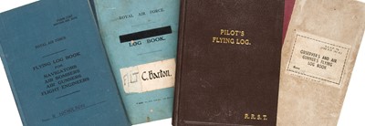Lot 45 - Log Books. Royal Air Force, Observer's and Air Gunner's Flying Log Books, July 1923-6 Jan 1954