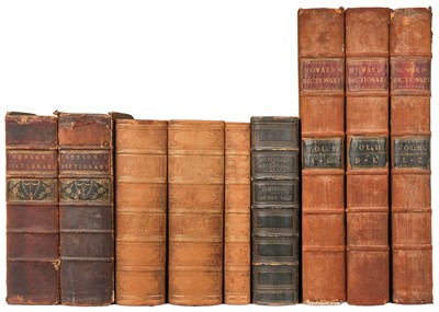 Lot 359 - Johnson (Samuel). A Dictionary of the English Language, 2 vols., 6th ed., 1785
