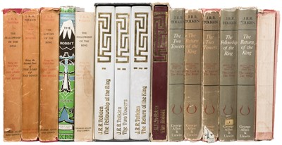 Lot 765 - Tolkien (J. R. R.) The Lord of the Rings, 3 vols, 1963-65