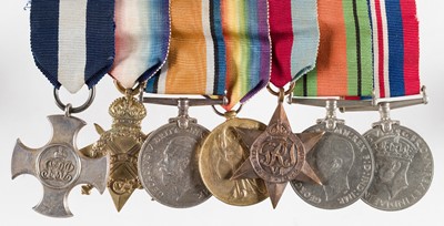 Lot 661 - WWI D.S.C. group to Commander R.W. Hore, Royal Navyy