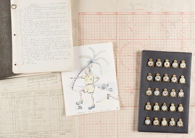 Lot 70 - World War II Aviation Ephemera. A small collection of aviation ephemera
