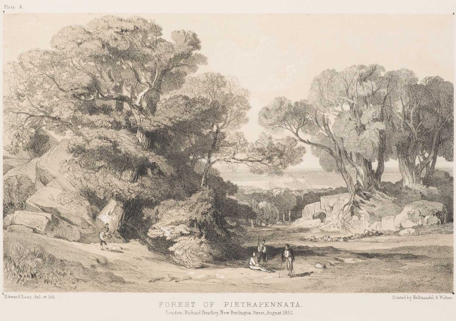 Lot 31 - Lear (Edward). Journals of a Landscape Painter in Calabria, 1852