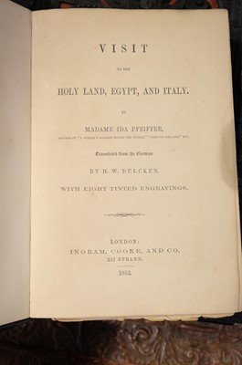 Lot 31 - Lear (Edward). Journals of a Landscape Painter in Calabria, 1852