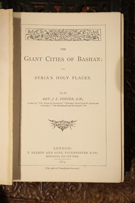 Lot 31 - Lear (Edward). Journals of a Landscape Painter in Calabria, 1852