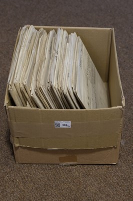 Lot 382 - Vellum Deeds: Somerset. A group of 30 vellum documents, 19th century