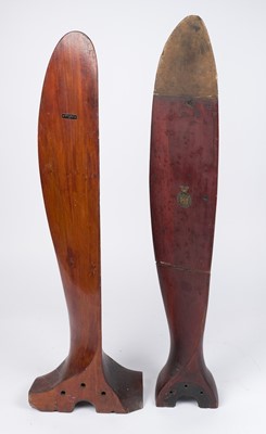 Lot 243 - Propeller. WWI RFC de Havilland DH 4 propeller blade cut from a four-blade turnscrew