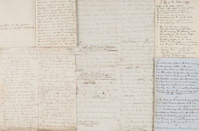 Lot 371 - Manuscript Letters. A collection of approximately 20 letters, mostly mid-19th century